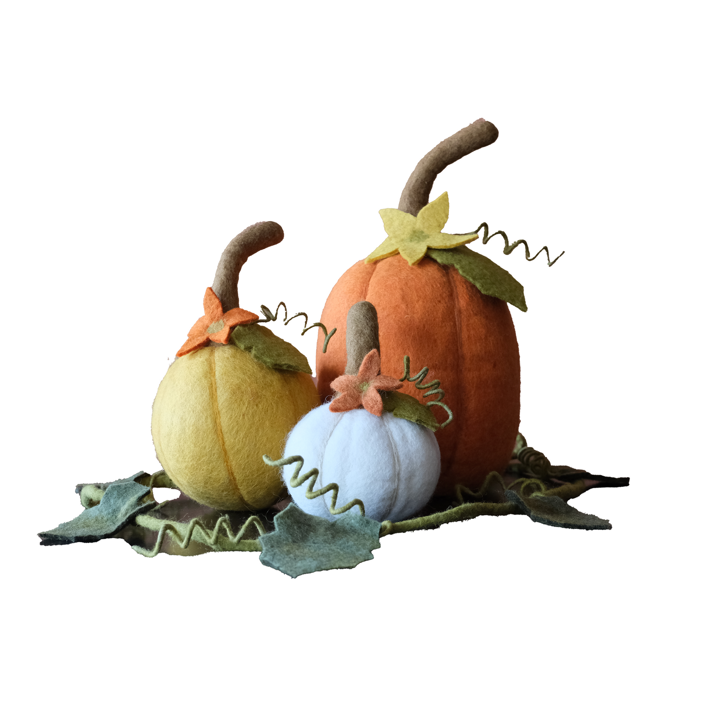 This Global Groove Life, handmade, ethical, fair trade, eco-friendly, sustainable, 100% New Zealand wool harvest hued felt pumpkins, were created by artisans in Kathmandu Nepal and will be a beautiful addition to your home this Autumn.