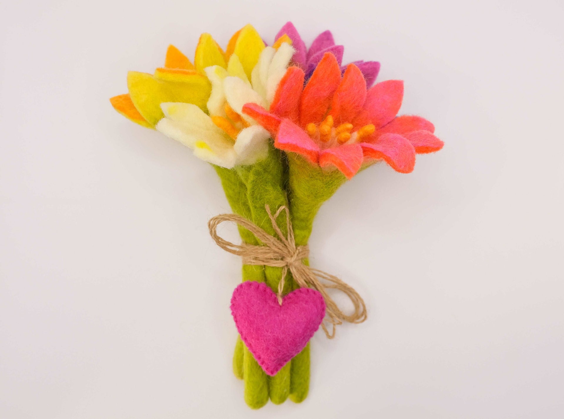 Summer Flush Felt Flower Bouquet From HumanKind Fair Trade, 53% OFF