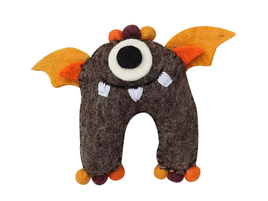 Earth Felt Monster - Tooth Fairy Pillow