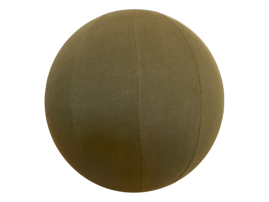 55cm Balance Ball / Yoga Ball Cover: Olive